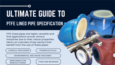Guide to PTFE Lined Pipe Specifications: What You Need to Know