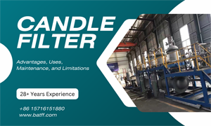 Candle Filter 101 : Advantages, Uses, Maintenance, and Limitations